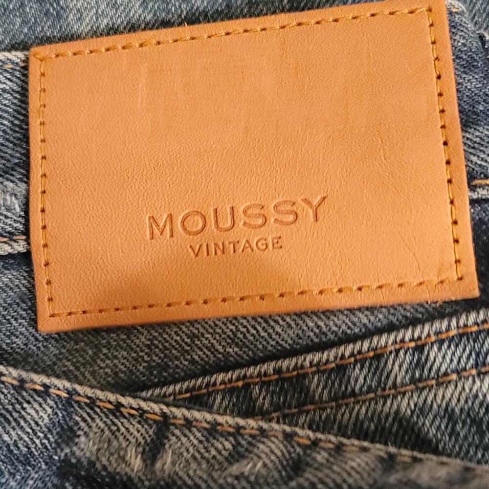 Moussy wide leg denim size 31 women